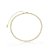 Choker Baquete Cravejada com Cristais Banho Ouro 18k - Imagem 1