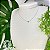 Choker Esfera Micro Elos Banho Ródio Branco - Imagem 4