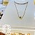 Choker Esfera Lisa Banho Ouro 18k - Imagem 3