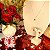 Conjunto Redondo Vermelho Ródio Branco - Imagem 4