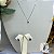Conjunto Gota Ametista Banho Ródio Branco - Imagem 9