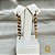 Brinco Earjacket Com Zircônia Banho Ouro 18k - Imagem 3