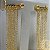 Brinco Earcuff Franja Banho Ouro 18k - Imagem 1