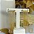 Brinco Earcuff Franja Banho Ouro 18k - Imagem 8