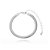 Pulseira Malha Snake Banho Ródio Branco - Imagem 1