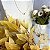 Colar Letra V Liso Dourado - Imagem 2