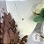 Colar Letra N Liso Ouro Branco - Imagem 2