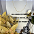 Colar Letra L Liso Dourado - Imagem 4