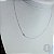 Colar Letra F Liso Branco - Imagem 3
