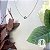 Colar Letra D Liso Ouro Branco - Imagem 1
