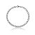 Pulseira Elos Grume Fina em Aço Inox - Imagem 1
