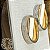 Aliança de Tungstênio Silver Gold com Friso - Imagem 4