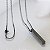 Colar Black com Pingente em Aço Inox - Imagem 3