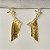 Brinco Ear Cuff Franja com Zircônia Banho Ouro 18k - Imagem 3