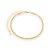 Pulseira Cordão Baiano Fina Banho Ouro 18k - Imagem 1