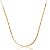 Choker Fio Laminado Fina Banho Ouro 18k - Imagem 2