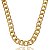 Colar Elos Grumet Banho Ouro 18k - Imagem 2