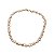 Choker Pérolas Irregulares Fecho Folheado Ouro 18k - Imagem 1