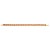 Pulseira Baguete Com Cristais Vermelho Banho Ouro 18k - Imagem 1