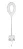 LUMINARIA LED SOMA C5 BRANCA (5W) LED BRANCO/AZUL AUTOVOLT - Imagem 2