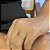 Anel Fio Duplo Liso Folheado a Ouro 18K - Imagem 1