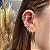 Brinco Bola 2Mm Folheado a Ouro 18K - Imagem 2