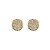 Brinco Chuveiro Cristal 11Mm Folheado a Ouro 18K - Imagem 1