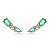 Brinco Earcuff Candy Folheado a Ouro 18K - Imagem 1