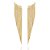 Brinco Earcuff Franjas G Folheado a Ouro 18K - Imagem 1