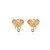 Brinco Elefante Folheado a Ouro 18K - Imagem 1