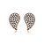 Brinco Gota Cravejado Folheado a Ouro 18K - Imagem 1