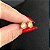 Brinco Gota Fusion Champagne Borda Cravejado Folheado a Ouro 18K - Imagem 1