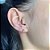 Brinco Gota Marfim Folheado a Ouro 18K - Imagem 1