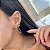 Brinco Palitinho Liso Folheado a Ouro 18K - Imagem 2