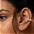 Brinco Piercing Fake Pontinhas Folheado a Ouro 18K - Imagem 1