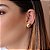 Brinco Redondo Liso Folheado a Ouro 18K - Imagem 1