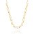 Choker Estrelas Lisas Elo Rígido Folheado a Ouro 18K - Imagem 1