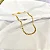 Choker Groumet Laminada Folheado a Ouro 18K - Imagem 1