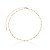 Choker Veneziano Bolinhas Delicada Folheado a Ouro 18K - Imagem 3