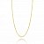 Colar 60Cm Elo Gucc Folheado a Ouro 18K - Imagem 1