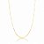 Colar Choker Bolinhas Rabo De Rato Folheado a Ouro 18K - Imagem 1