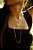 Colar Chuveiro Cristal Folheado a Ouro 18K - Imagem 3