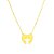 Colar Cristo Folheado a Ouro 18K - Imagem 1