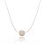 Colar Nylon Pérola Natural Folheado a Ouro 18K - Imagem 1