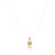 Colar Nylon Pingente Estrela Lisa Folheado a Ouro 18K - Imagem 1