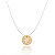 Colar Nylon Redondo Fé Folheado a Ouro 18K - Imagem 1