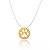 Colar Nylon Redondo Patinha Folheado a Ouro 18K - Imagem 1