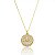 Colar Pizza Roda Folheado a Ouro 18K - Imagem 1