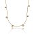 Colar Tifanny 70Cm Folheado a Ouro 18K - Imagem 1