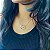 Colar Trevo De 4 Folhas Folheado a Ouro 18K - Imagem 1
